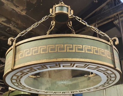 Jean Charles Moreux  greek inspired Neo classical chandelier