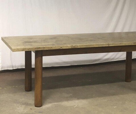 Jean Royère Genuine rarest documented long dinning table