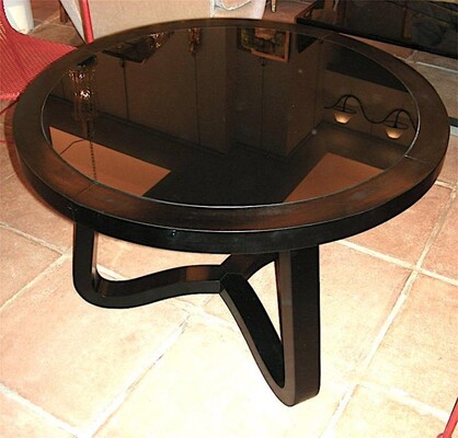 1950s tripod Coffee Table by Jean Royère