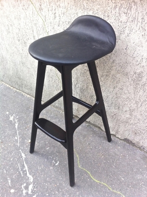 Erik Buch Rare Set of 8 Bar Stools