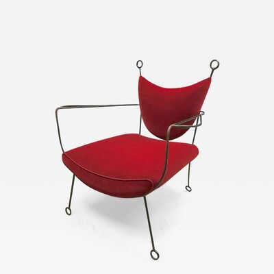 Jean Royère Documented Pair of Lounge Chairs Model Yo-Yo