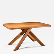 Charlotte Perriand rarest table forme libre for Les Arcs - Tables -  Galerie Andre Hayat